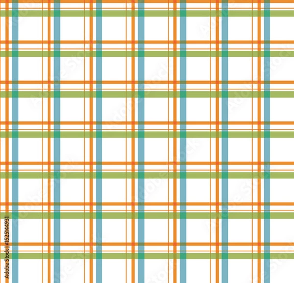 Fototapeta Colorful and cute striped check pattern background. Pattern graphic used for wallpaper, tile, fabric, textile, interior.