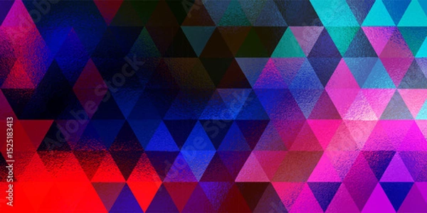 Fototapeta Red Grid Mosaic Background  Creative Design Templates