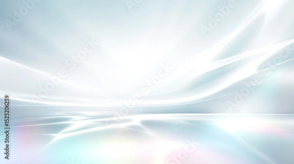 Obraz 透明感あふれるプリズム風抽象背景