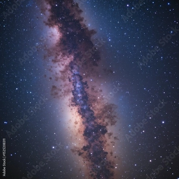 Fototapeta Stunning AI-Generated Galaxy in Deep Space