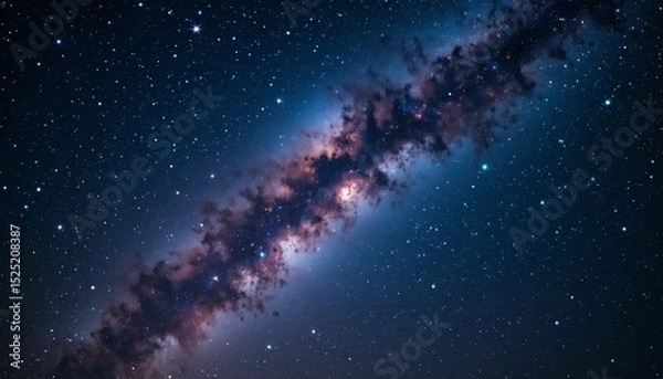 Fototapeta Stunning AI-Generated Galaxy in Deep Space