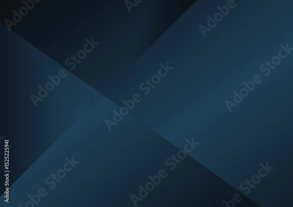 Fototapeta Abstract Dark Blue Abstract Geometric Background with Diagonal Overlays