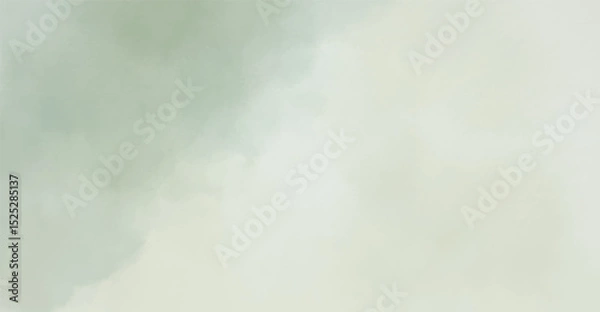 Fototapeta Abstract watercolor art background template. green and blue watercolor backdrop empty space for text, banner, presentation or product display graphic design