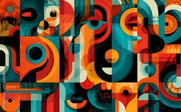 Fototapeta abstract colorful background