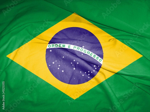 Obraz Flaga Brazylii