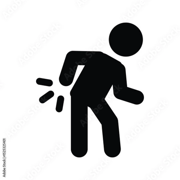 Obraz Back pain icon