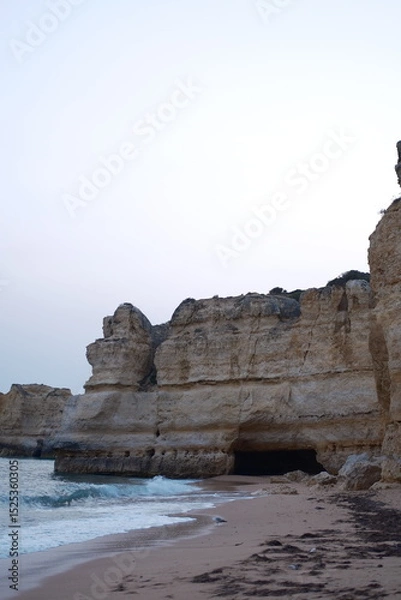 Obraz cliffs at sunset