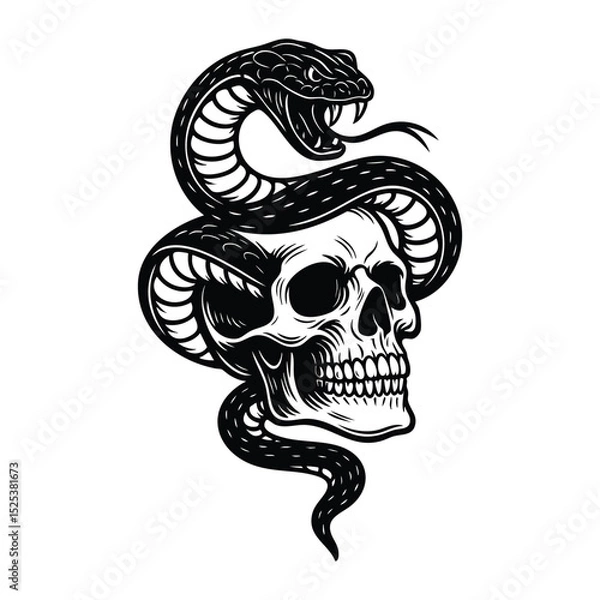 Obraz Black and White American Bully Dog with US Flag