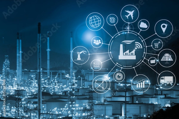 Fototapeta Industry technology.