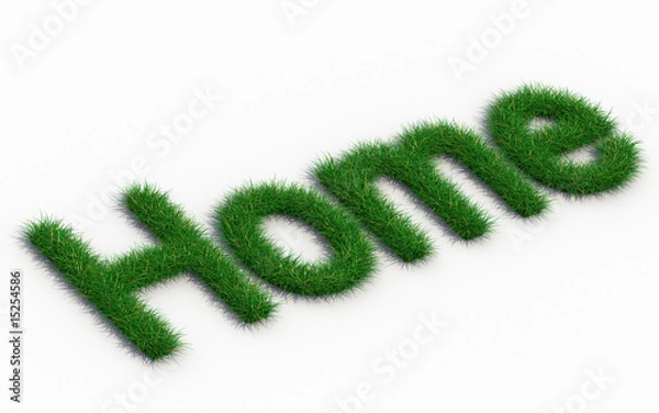 Obraz エコ文字　家