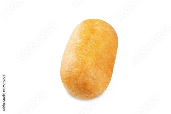 Fototapeta Bun in the form of stick on a white isolated background