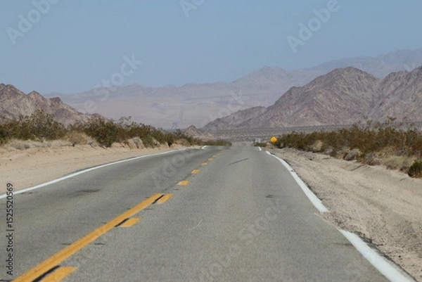 Obraz endless road in Arizona