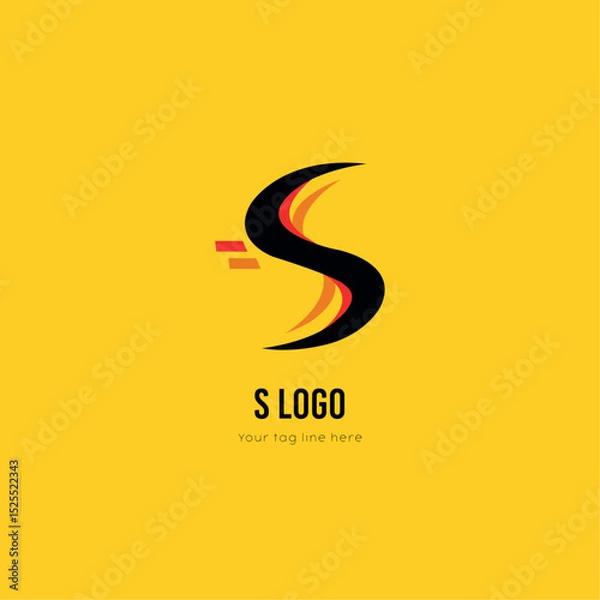 Obraz Vector minimal and unique letter logo design. 