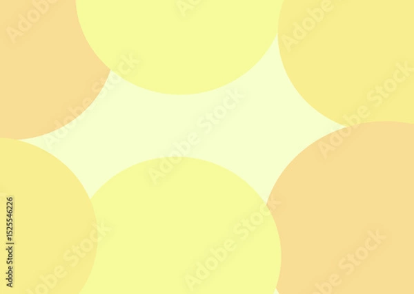 Obraz Light background with geometric figures.