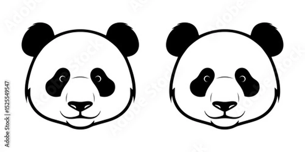 Fototapeta panda logo