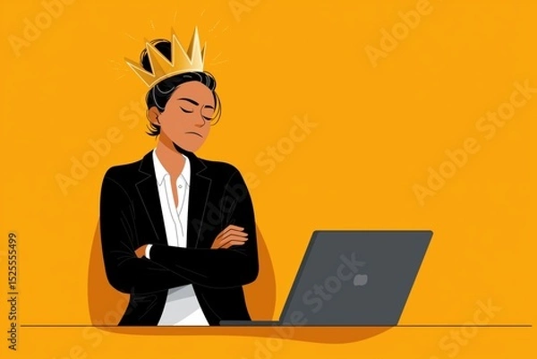 Obraz Indifferent Reign: The Egoistic Queen