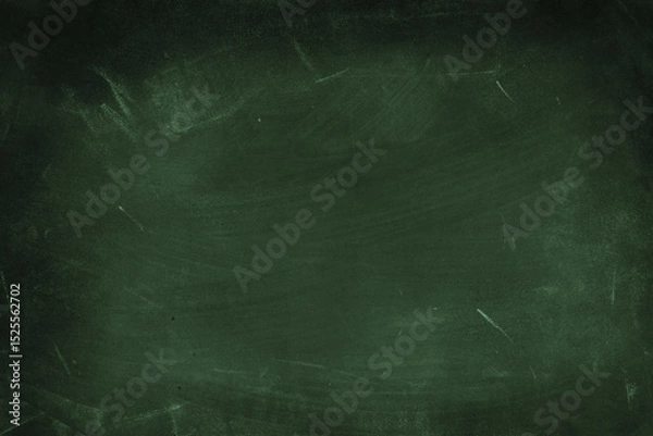 Obraz Green chalkboard background