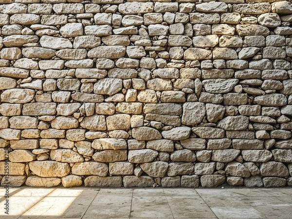 Obraz Rustic Stone Wall Texture Background Design