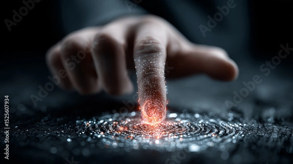 Fototapeta Digital Forensics Business Graph and Data of Investigative Business Growth, Cybersecurity Analysis, Businessman Touch and Analyzing Data Growth of Digital Evidence, Threat Detection.