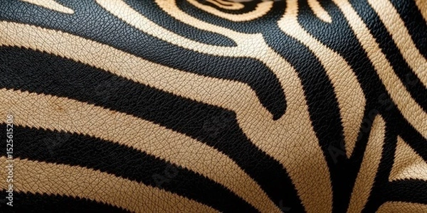 Fototapeta Zebra Skin Texture: Natural Patterns and Design