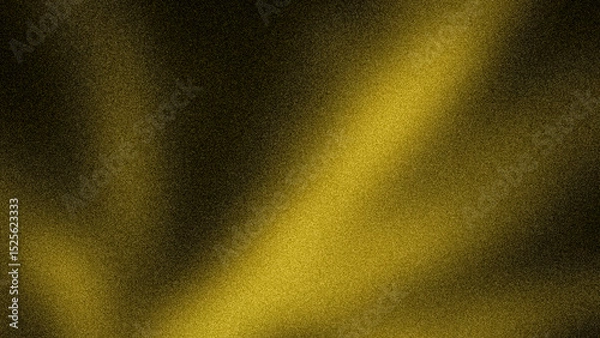 Fototapeta A lavish 4K abstract background showcasing rich golden and black tones with a radiant blur and captivating grainy texture, ideal for upscale designs