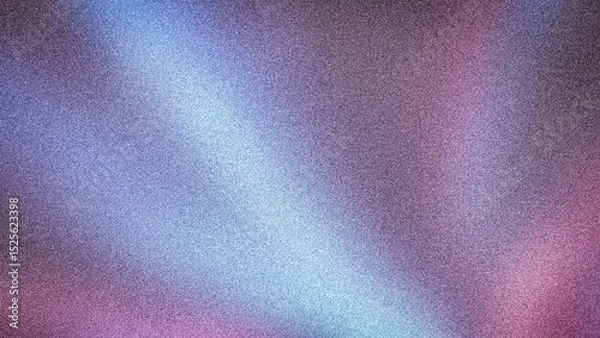 Fototapeta A vibrant 4K abstract background blending radiant blue, purple, and pink hues with a captivating grainy texture and soft blur, ideal for dynamic designs