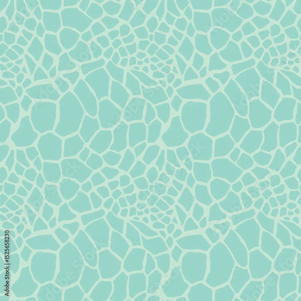 Fototapeta Abstract modern giraffe seamless pattern. Animals trendy background. Colorful decorative vector stock illustration for print, card, postcard, fabric, textile. Modern ornament of stylized skin.