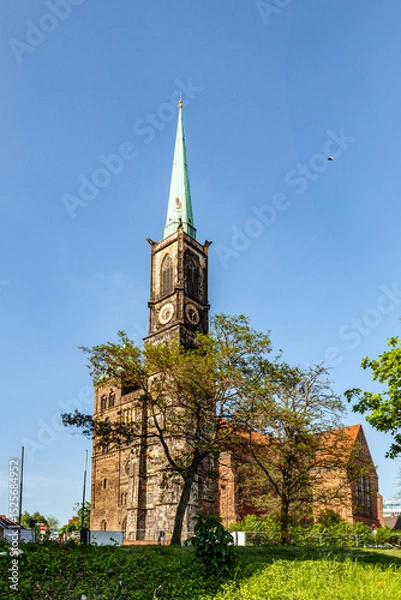 Obraz St. Stephani church in Bremen in the old part of Bremen