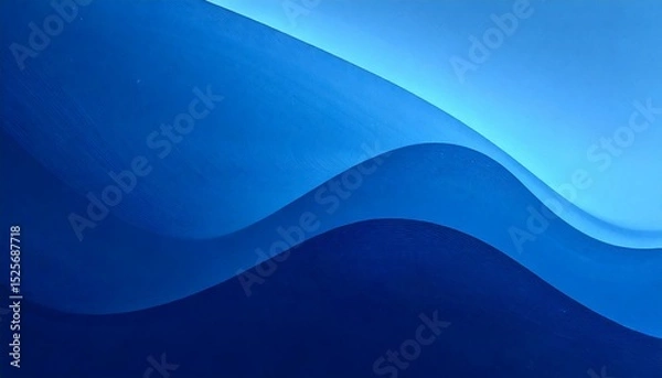 Obraz 青色のグラデーションアブストラクト背景2