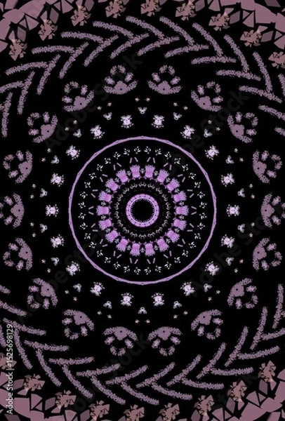 Obraz abstract background with circles