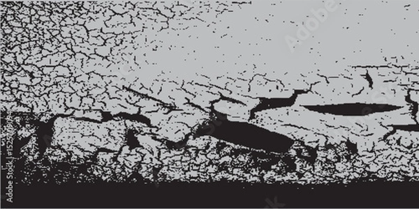 Obraz Grunge textures set. Collection of vector overlay, distress,  Place texture over any Object to Create grunge,splattered ,dirty effect .Various distressed backgrounds for your design.Eps10