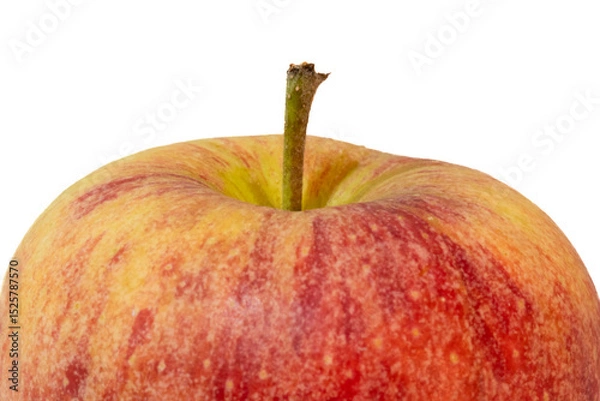 Fototapeta a juicy red apple on an isolated background