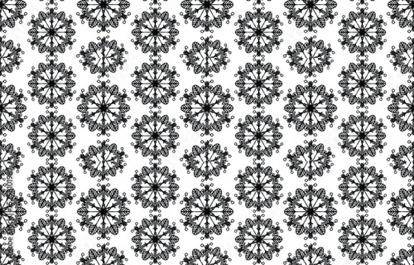 Obraz seamless damask pattern