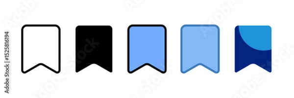 Obraz Bookmark Icon Element For Design