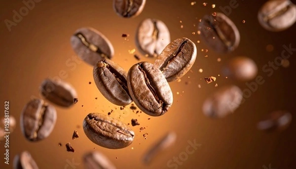 Obraz Coffee beans in motion (1)