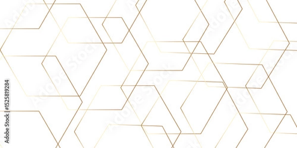 Obraz Abstract white background with hexagons. Abstract hexagon polygonal pattern background vector. seamless bright white Pattern with hexagons illustration of a honeycomb. Futuristic surface .	