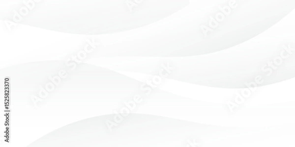 Fototapeta Abstract white and gray background. smooth abstract background, blurred pattern. Light pale vector background. Abstract pale geometric pattern.