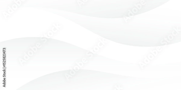 Fototapeta Abstract white and gray background. smooth abstract background, blurred pattern. Light pale vector background. Abstract pale geometric pattern.