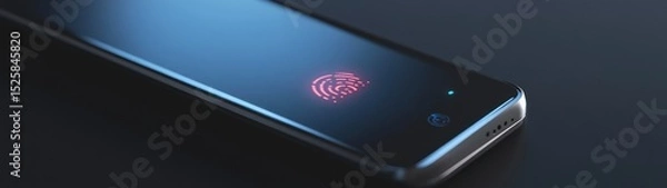 Fototapeta Fingerprint Entry Hub for All Devices