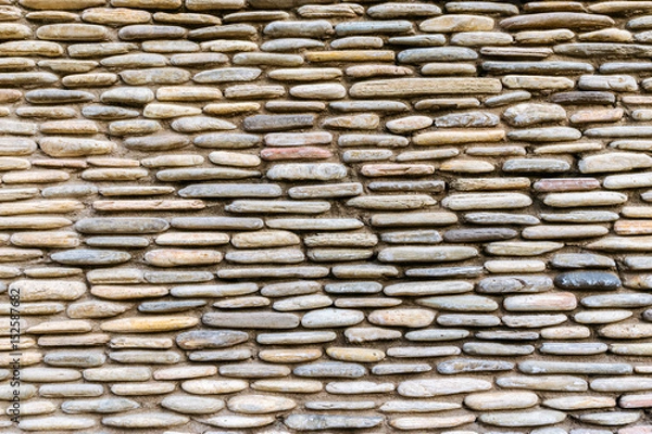 Fototapeta stone pattern on the wall texture background