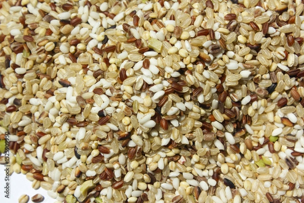 Fototapeta These are grains of mixed grain.