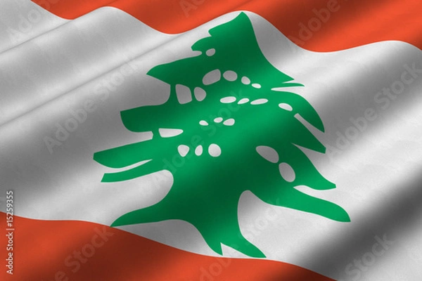 Obraz Lebanese Flag