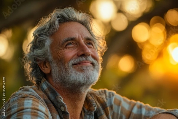 Obraz Celebrating aging bodies, embracing and loving the natural process of aging while maintaining health and self-confidence, Generative AI