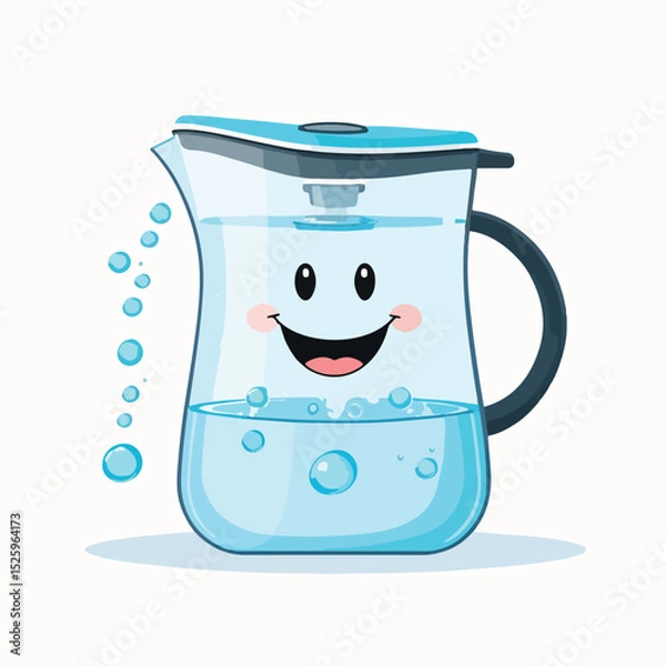 Obraz Cartoon Water Filter Pitcher