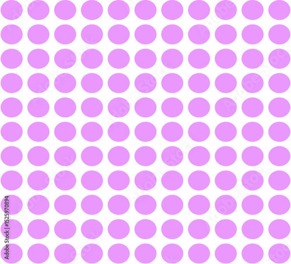 Fototapeta Gradient Polka Dot Pattern in Purple  & Soft Violet