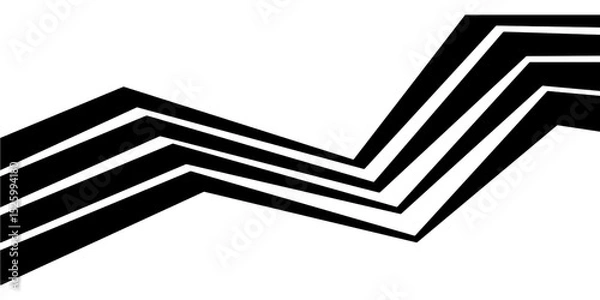 Obraz Diagonal, oblique, slanting lines, stripes geometric vector pattern, texture and background