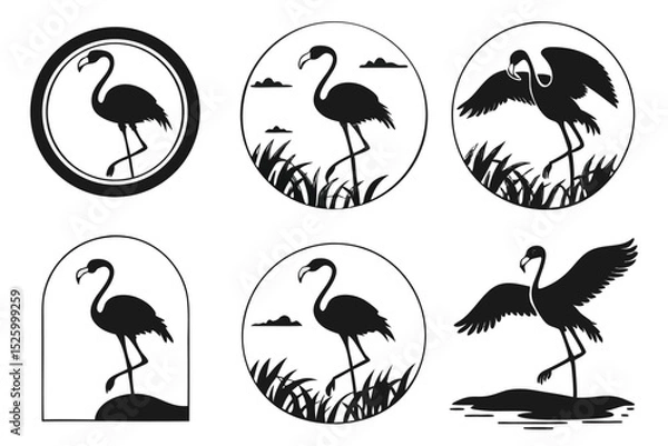 Fototapeta set of icons