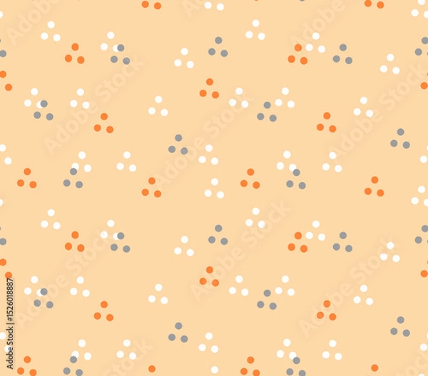 Fototapeta All Over Flower Design Seamless Pattern With Some Texture Digital Print Textile