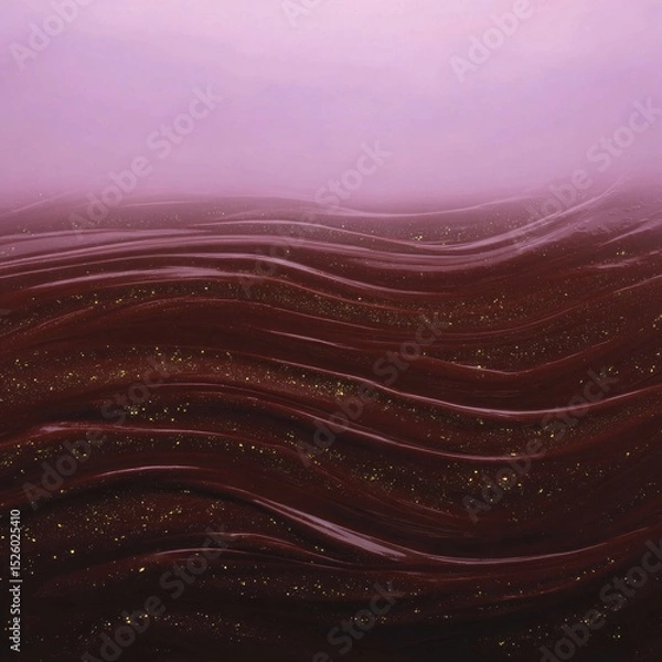 Fototapeta Abstract burgundy waves
