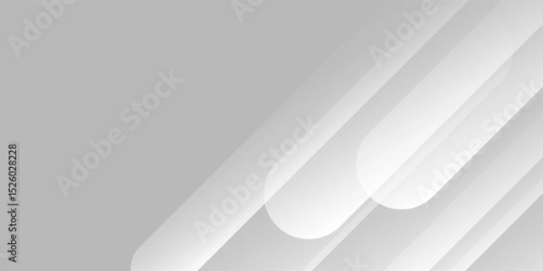 Obraz Abstract black and grey on light silver background modern design. Vector illustration eps 10.